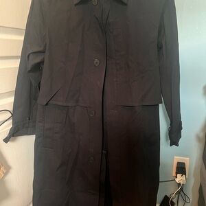 Zara Black Trench Coat